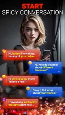 Flirtly - AI Girl android App screenshot 1